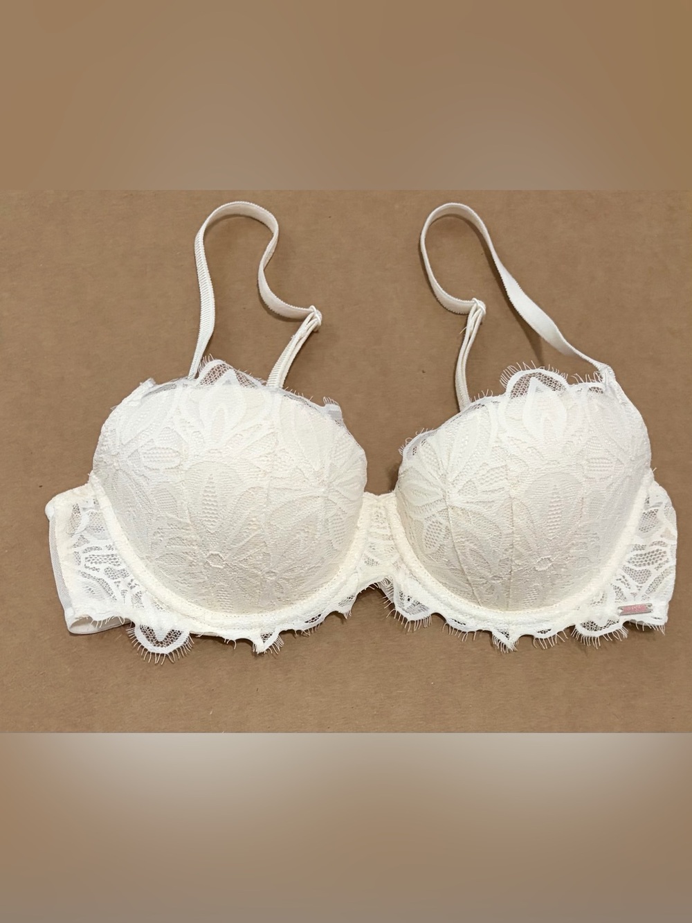 Victoria's Secret Bras | PINK Lace Date Push-Up Bra - 34B